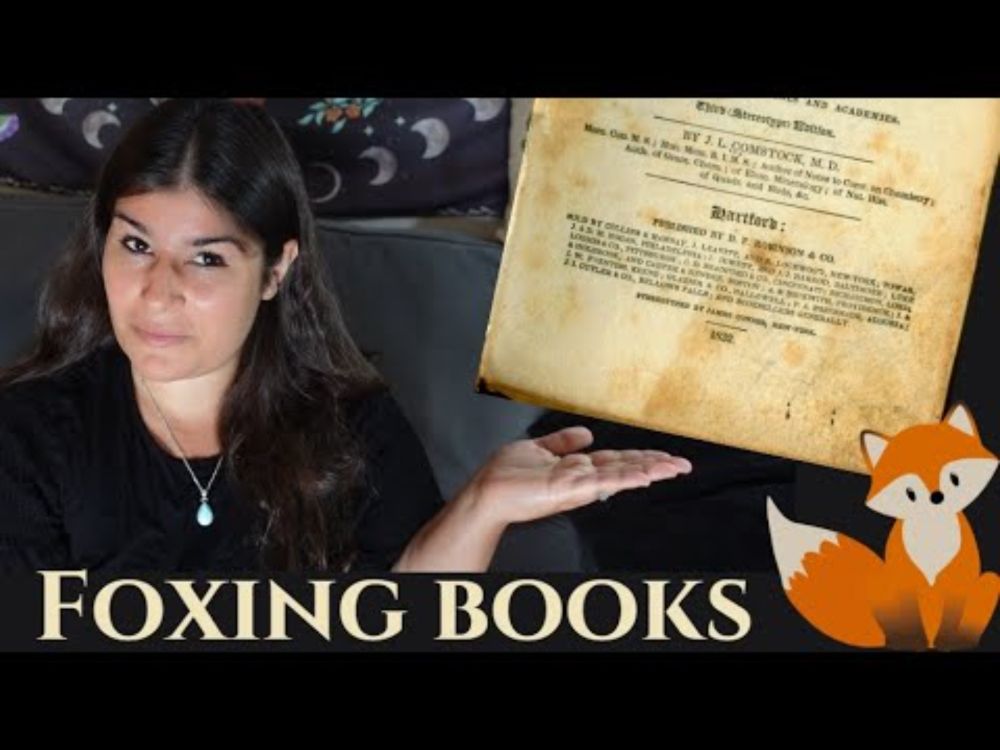 Foxing in Books