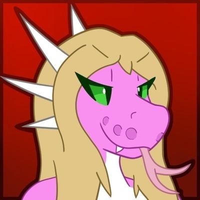 Vyxie the snagon. Art by cicadacada