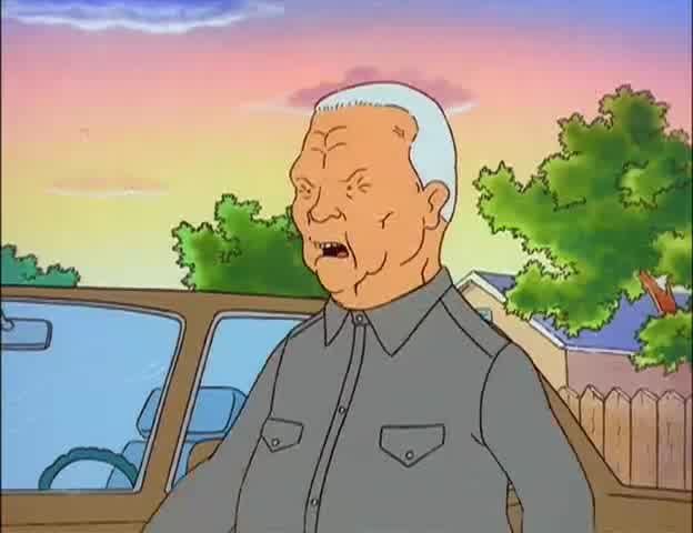 Screenshot from King of the Hill Season 1, Episode 8