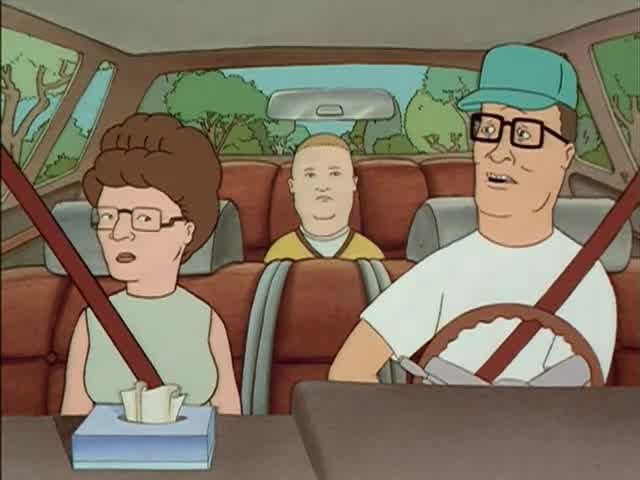 Screenshot from King of the Hill Season 1, Episode 1