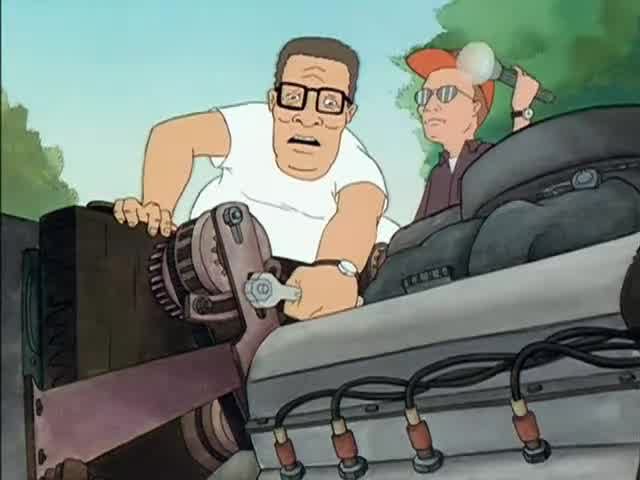 Screenshot from King of the Hill Season 1, Episode 1