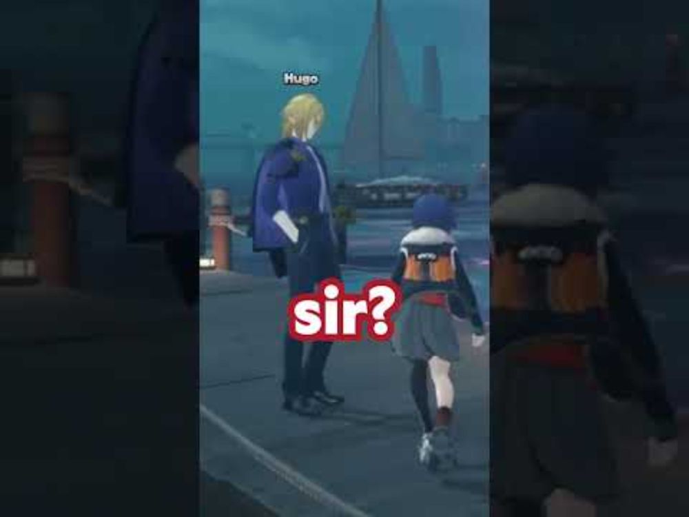 I was NOT prepared for the Hugo ASMR #shorts #zzz #vtuber