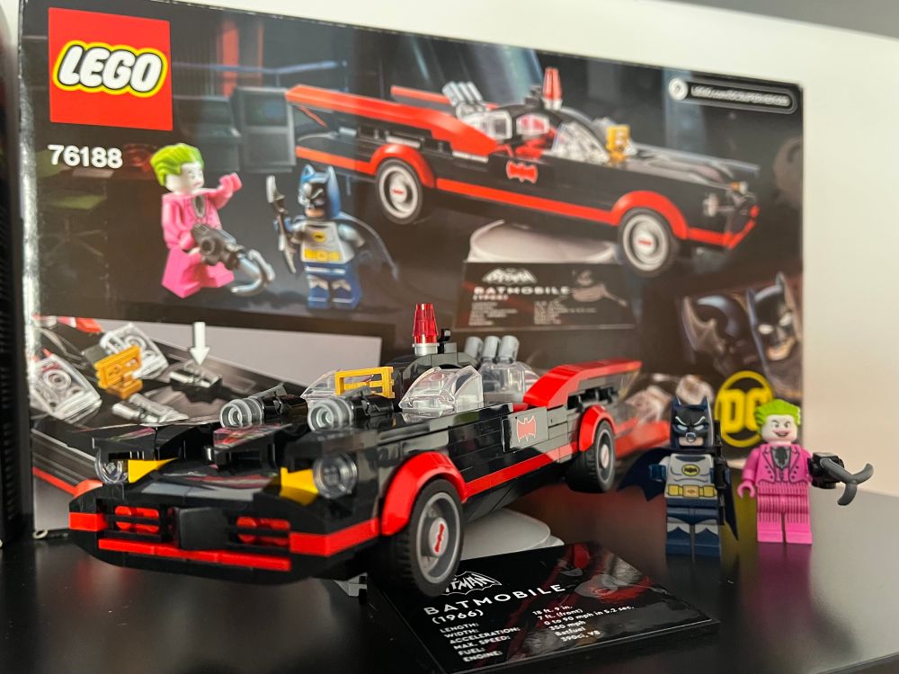Batmobile lego batman 1966