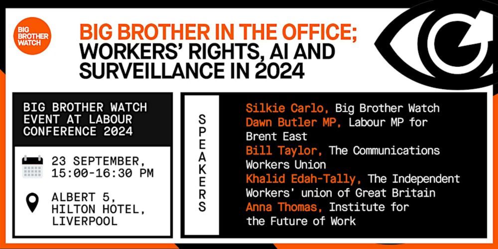 Big Brother in the office; Workers’ rights, AI and surveillance in 2024