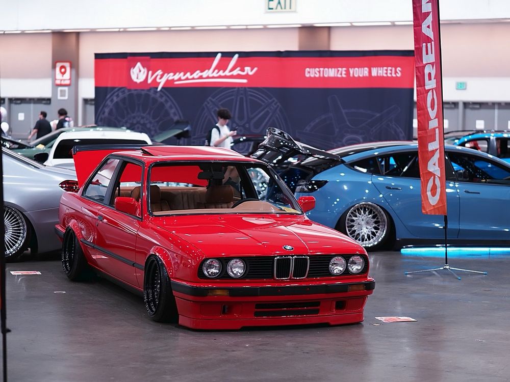 Red BMW