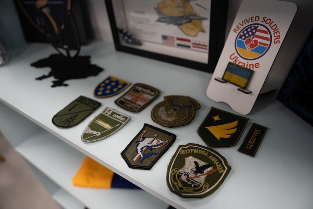 Photo of military matches on a white table. 