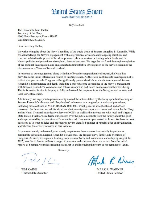 Copy of the letter to the Navy. 