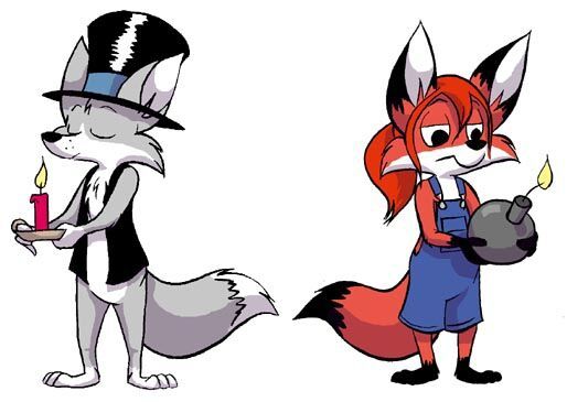 Ozy and Millie from the webcomic by Dana Simpson