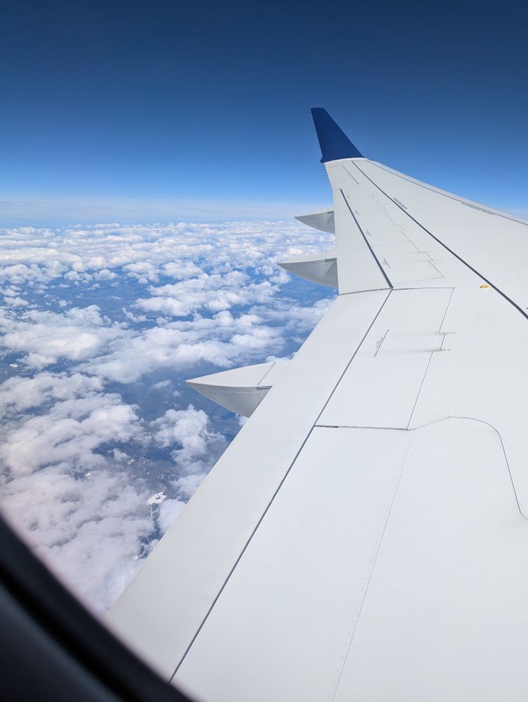 Clouds from an airplane view