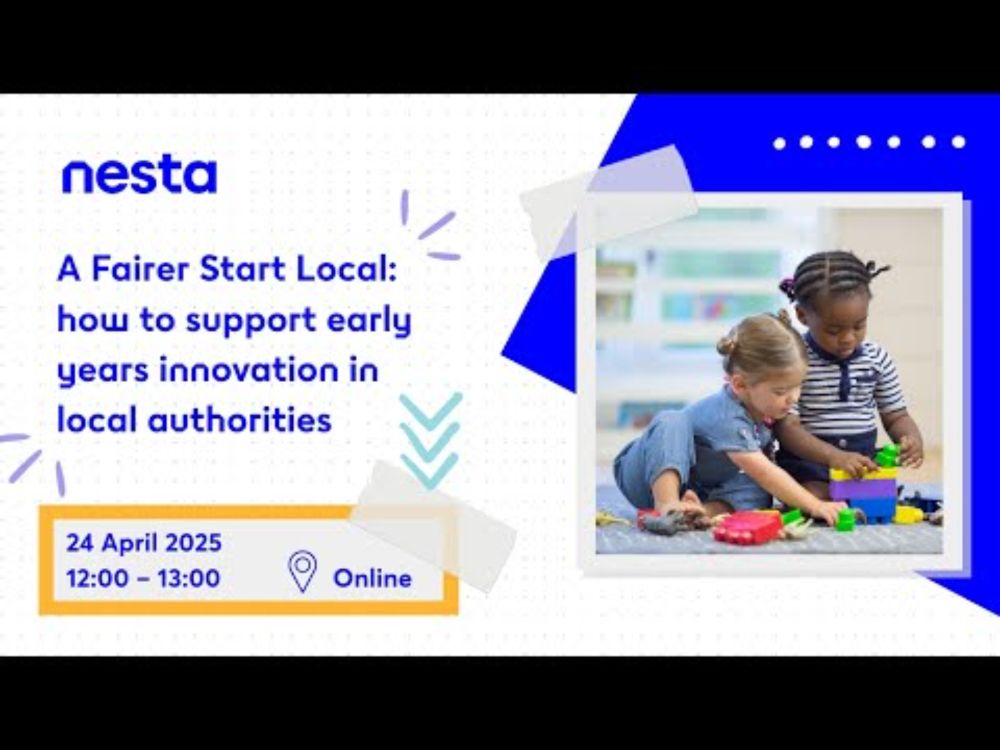 A Fairer Start Local: how to support early years innovation in local authorities