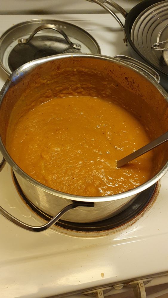 Locro: A heartwarming soup of carrots, butter beans and pumpkin, though it needs things like white corn 