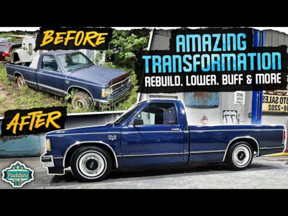 JANKY to SWANKY! Simple, Clean, & Budget Friendly Makeover! 1984 S-10