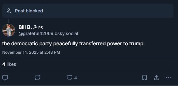 me reminding a liberal that ultimately trump is in power because of the democratic party