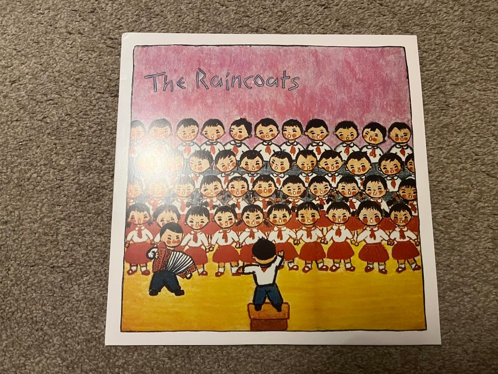 The Raincoats’ self titled debut album on vinyl 
