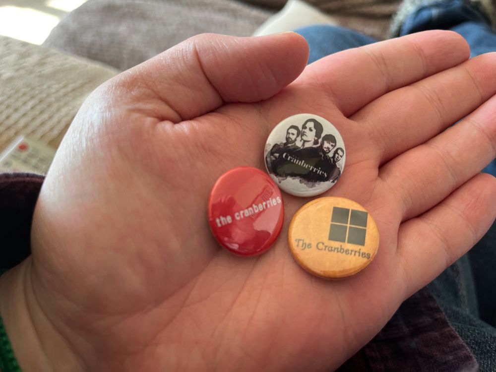 Cranberries badges