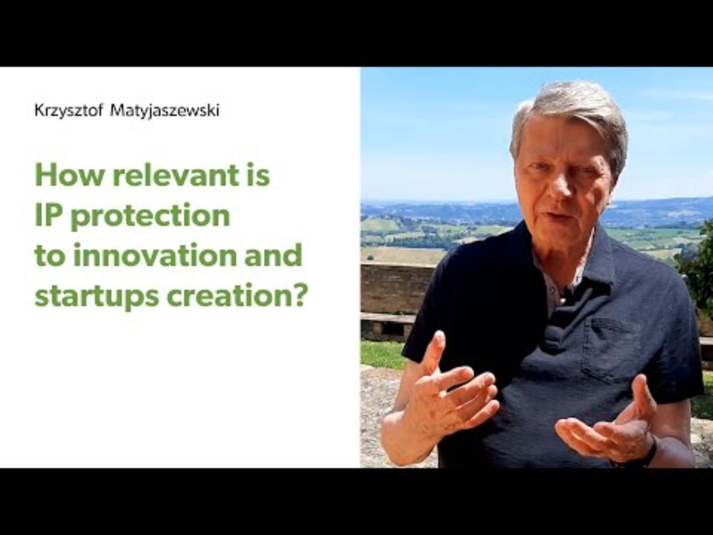 A Brief Conversation with Kris Matyjaszewski |  The Role of IP Protection in Innovation and Startups
