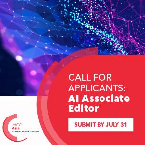 JACC: Asia is looking for an Associate Editor 