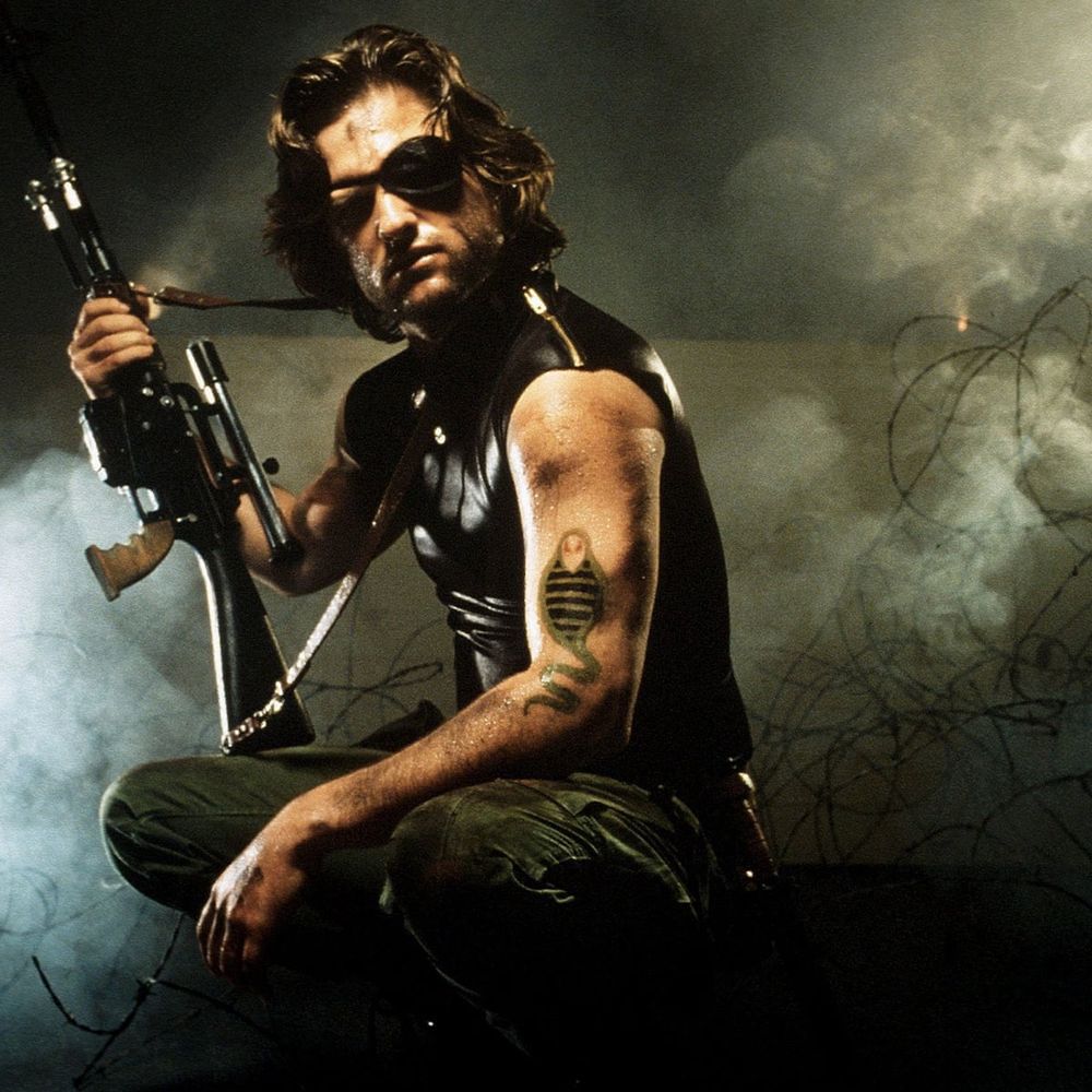 Kurt Russell as Snake Plissken