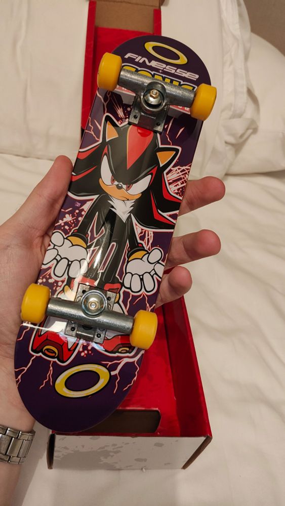 the board held in my hand