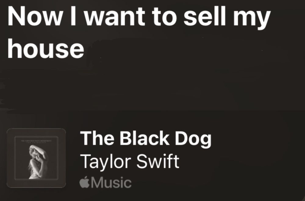 The black dog lyrics - Now I want to sell my house
