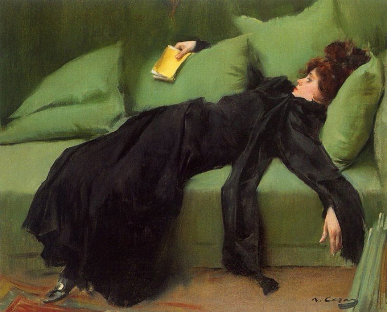 Ramon Casas i Carbó, "After the Ball", Oil on Canvas, 1895.