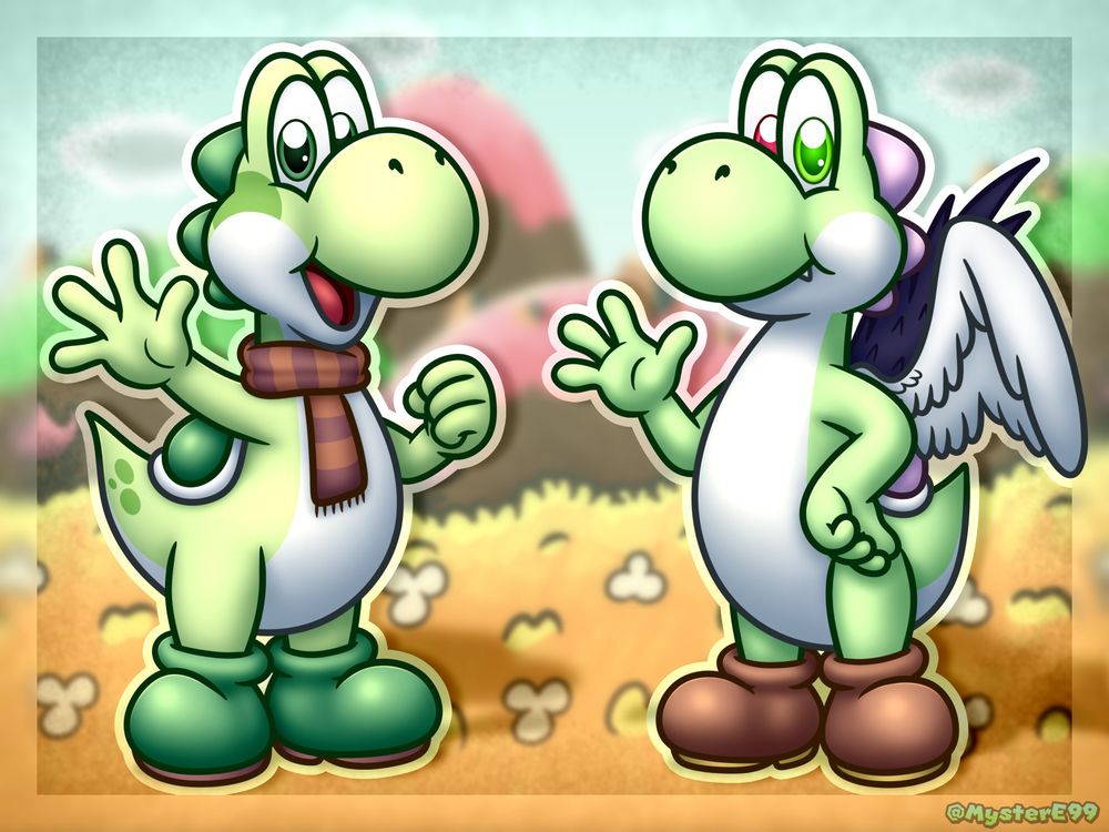 NattiNatt's characters Puddle (left) and Natti (right)