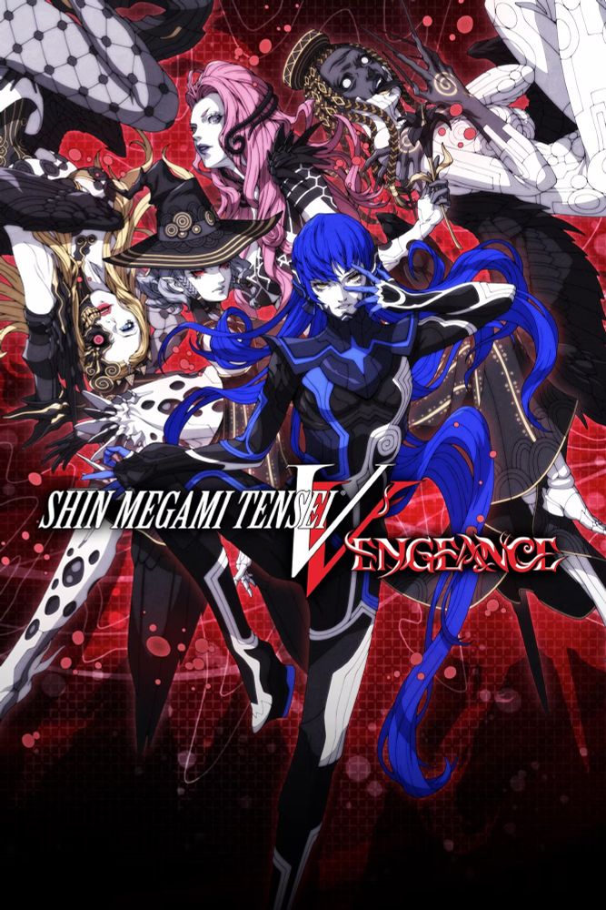 Cover for Shin Megami Tensei V Vengeance by video game developer Atlus.