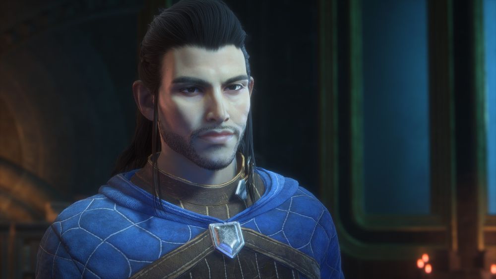 Screenshot of Rook Thorne, Name Ivan from Dragon Age the Veilguard.