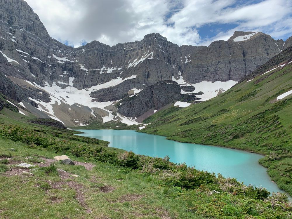 Cracker Lake in Glacier National Park