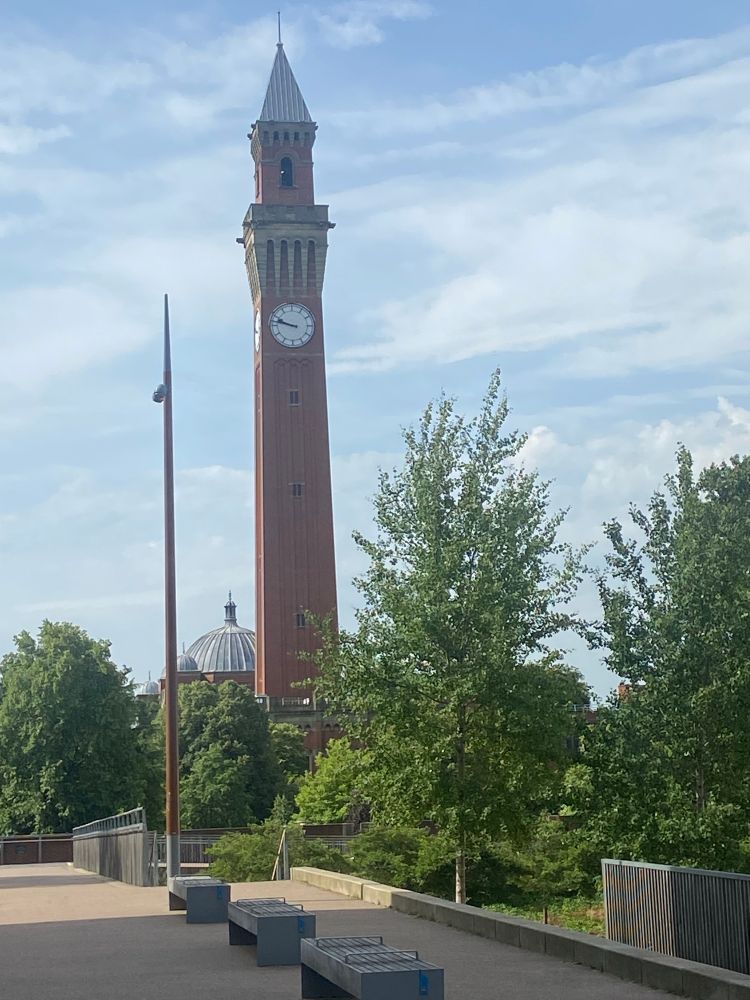 Old Joe clock tower at the University of Birmingham campus 