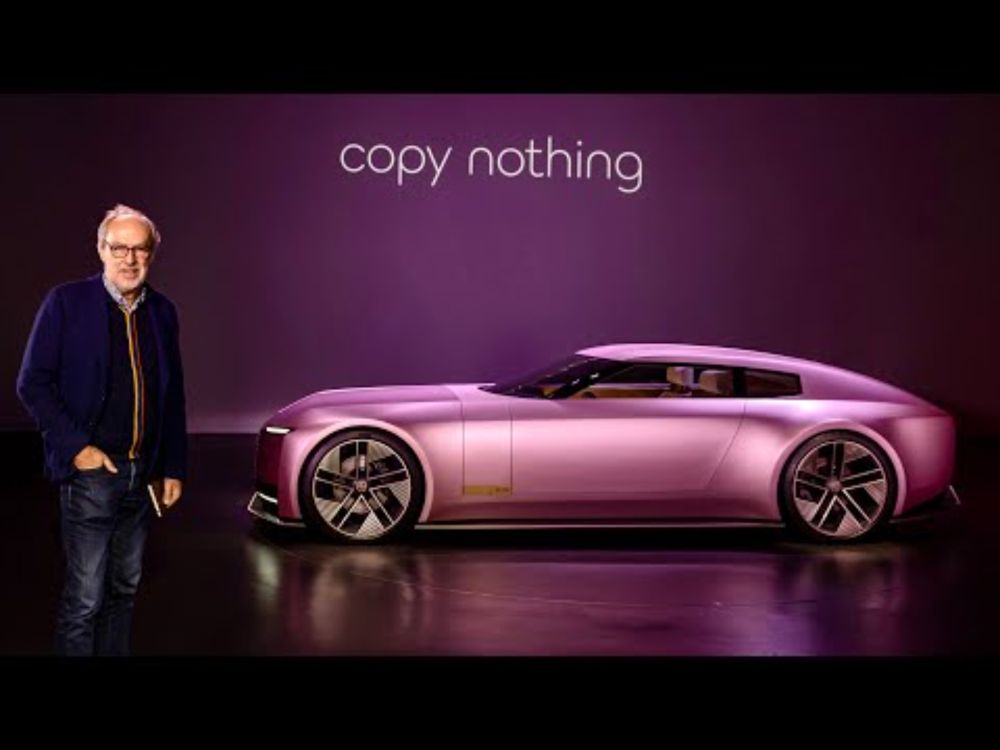 All new electric Jaguar Type 00 reveal. It's a revolutionary design but is it still a Jaguar?