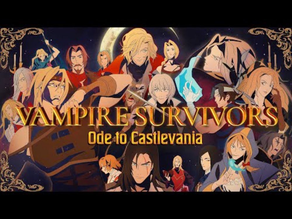 Vampire Survivors: Ode to Castlevania DLC Coming - 31st October