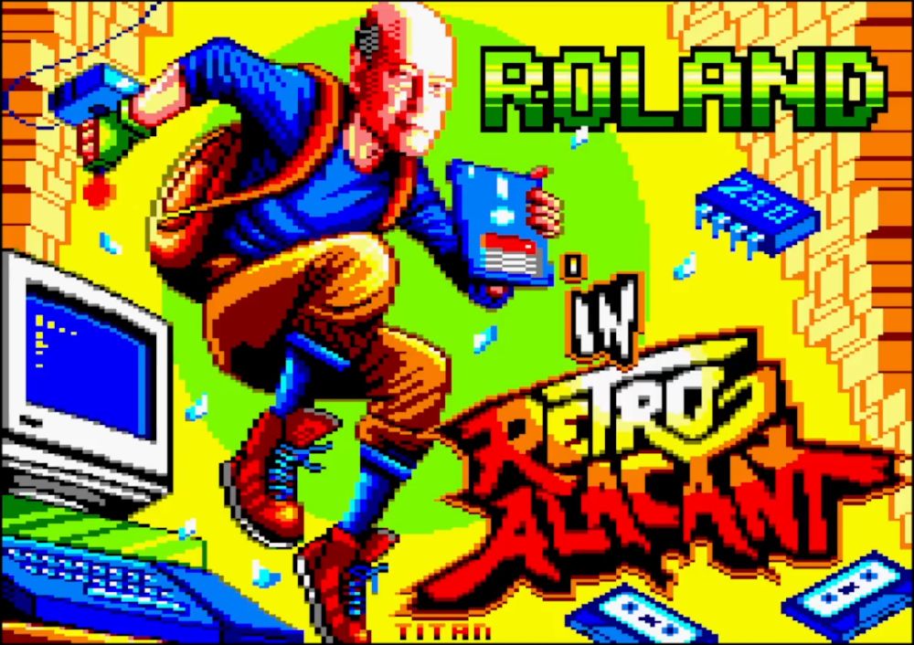 Roland In Retroalacant - Amstrad CPC by CapaSoft