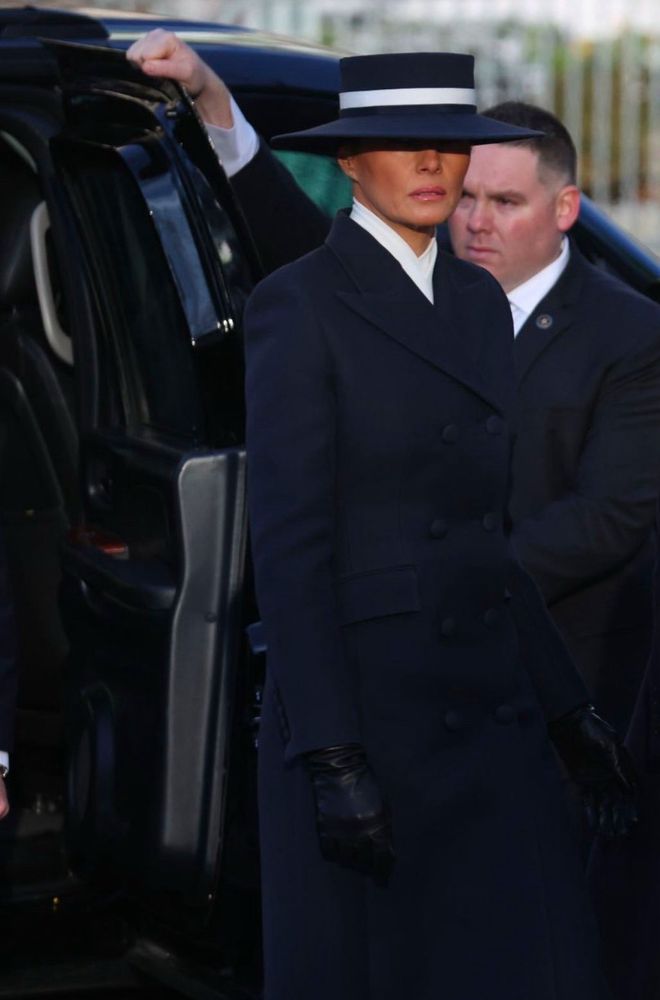 Melania Trump at the Inauguration 