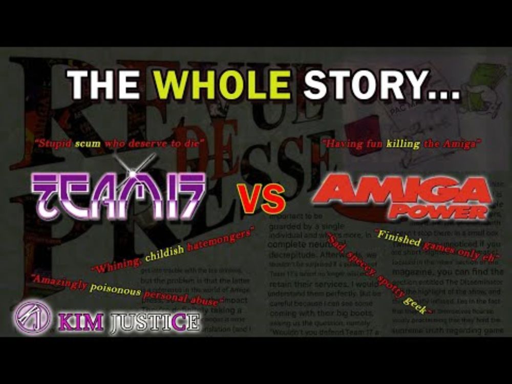 AMIGA POWER vs. Team 17 (And More): The Whole Story | Kim Justice