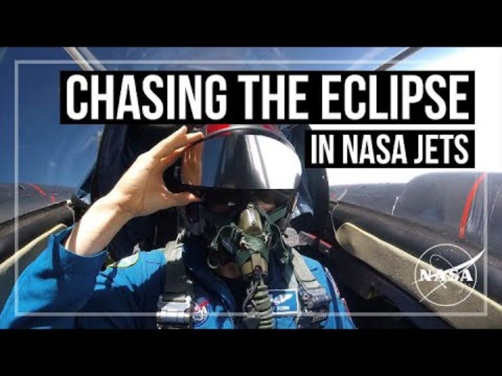 Chasing the 2024 Total Solar Eclipse With NASA Jets