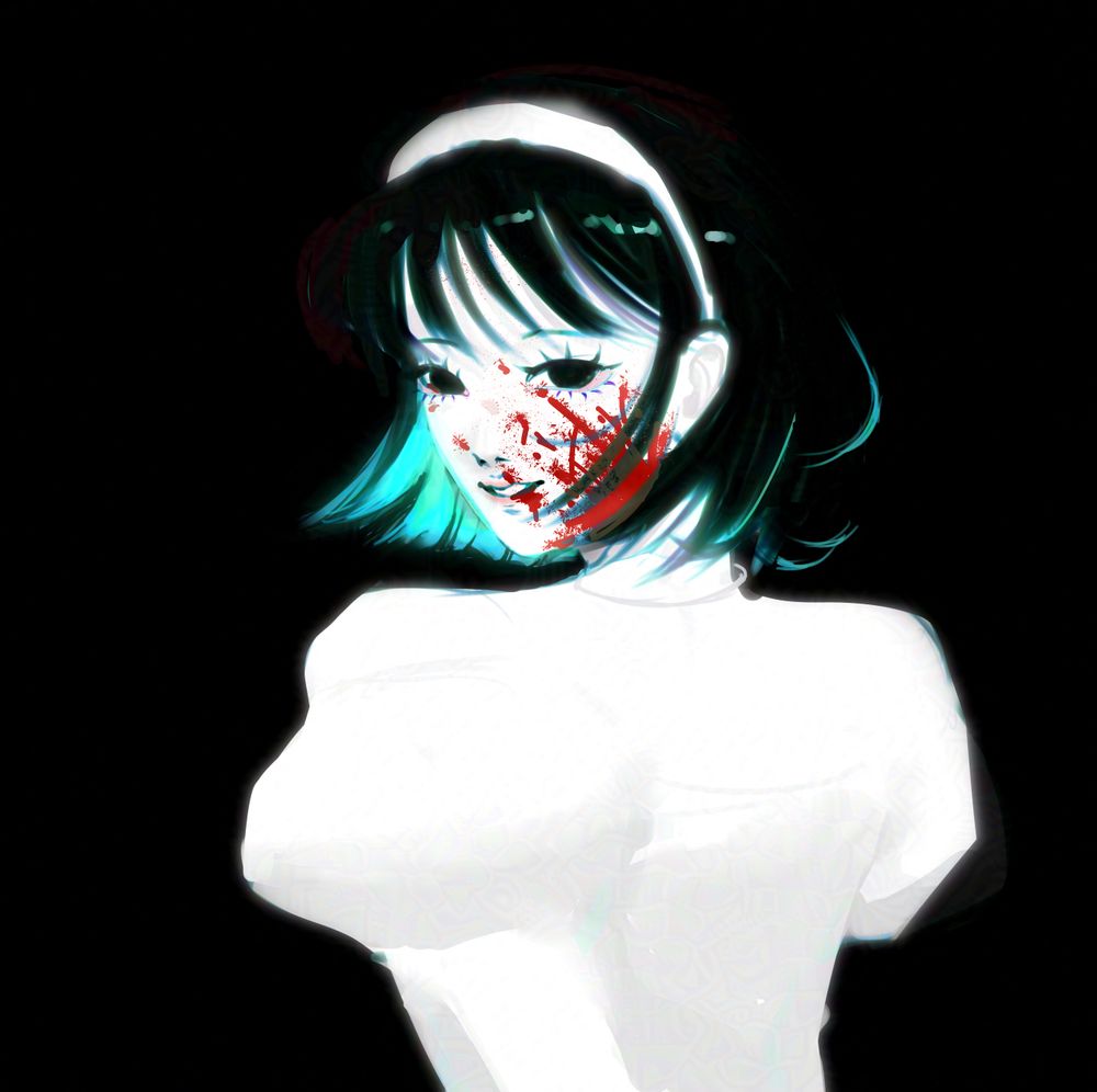 The same illustration of sua but with blood