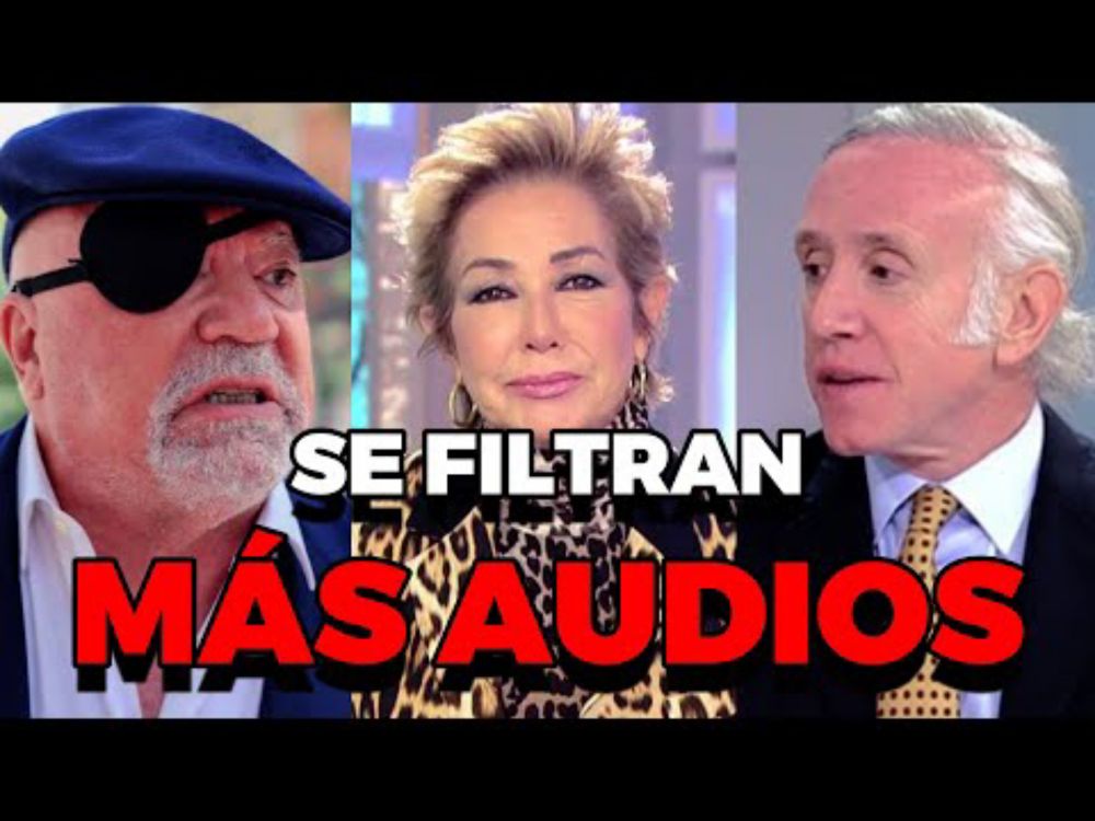 ¡BOMBAZO! filtran audios de Ana Rosa Quintana, Eduardo Inda y Villarejo "tramando" contra un juez