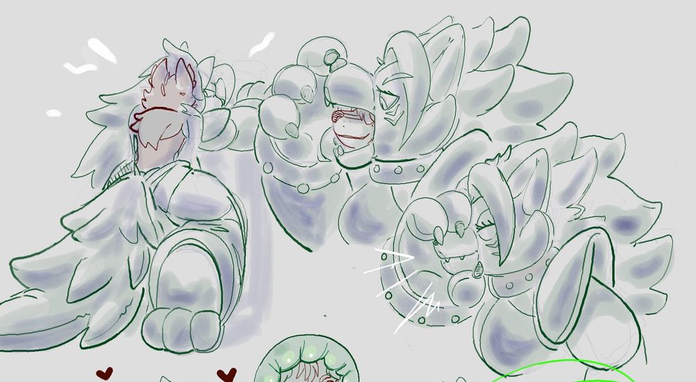 Furry fox entering the back of a Roxanne (Five Nights at Freddy's) Plushsuit. 

Roxanne clamps down her muzzle with her hands; hiding her wearer.