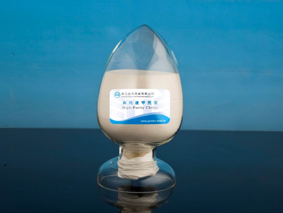 Apperently a vial of ß-chitin from a company that supplied the reserchers. The vial looks very much like an anal plug.