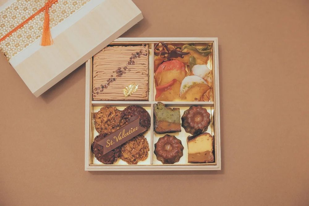 2025年バレンタイン限定！蜜芋尽くしのスイーツお重箱が登場