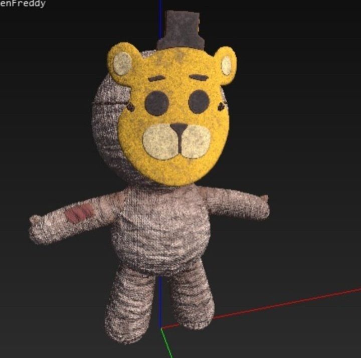 Golden Freddy Memory Plush