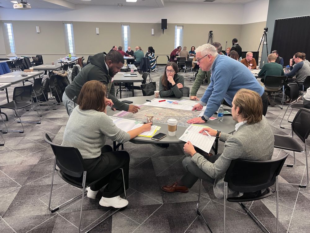 Participants at the East 22nd Street stakeholder workshop