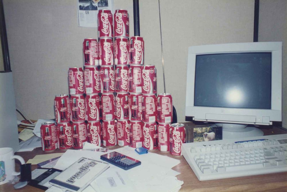 Ox workspace at the bunker on Borregas.