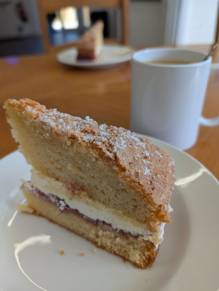 Cake and a cup of tea