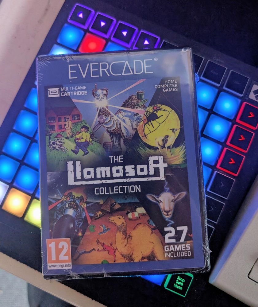 Llamasoft Evercade cart