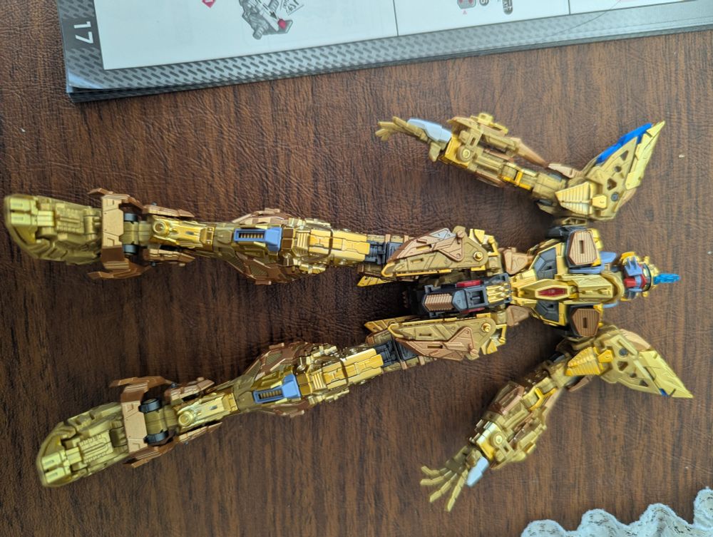 Inner frame of a strike freedom gunpla 