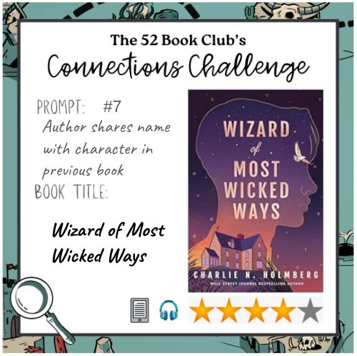 the52bookclub graphic for connections challenge prompt 7