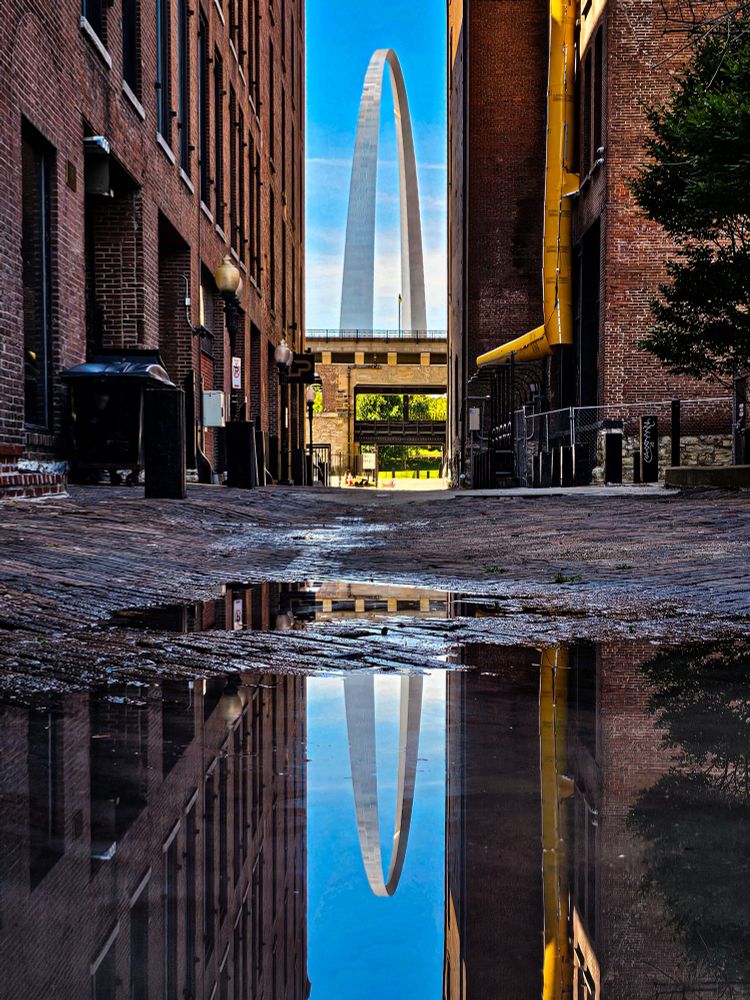 St. Louis Arch reflection
