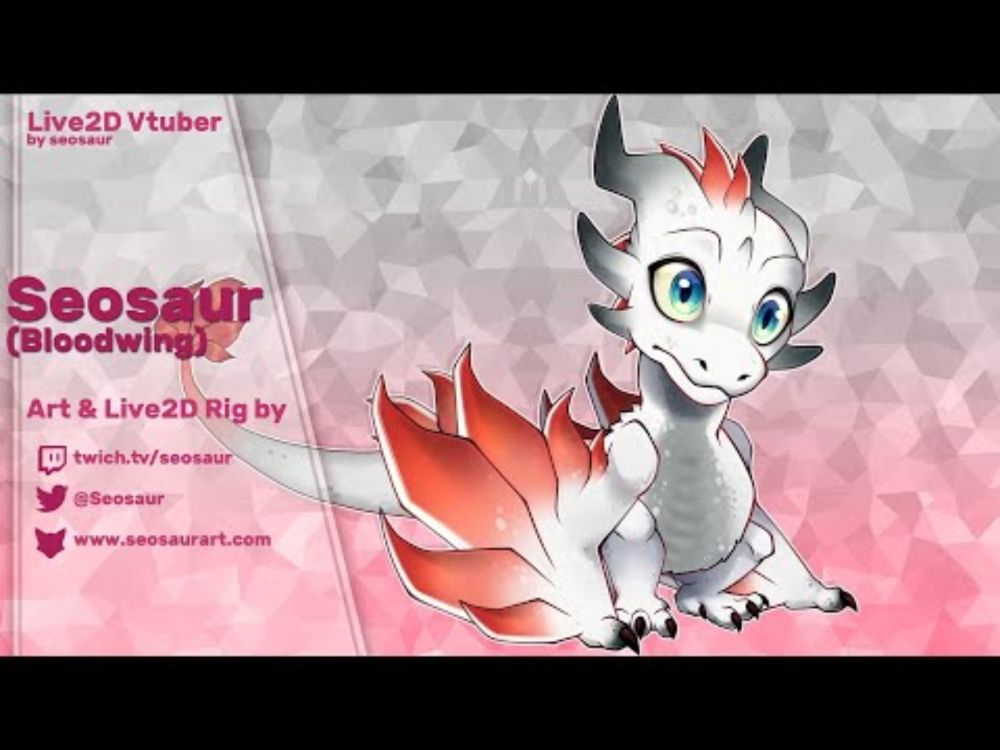 Seosaur (Bloodwing) - Vtuber Model + TTS Mascot Showcase